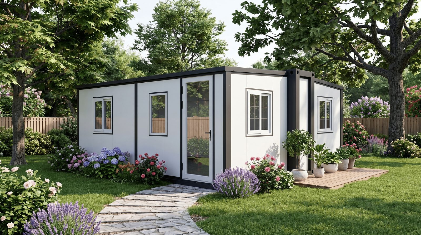 Бабочка 700 — дом-трансформер, 28 м²