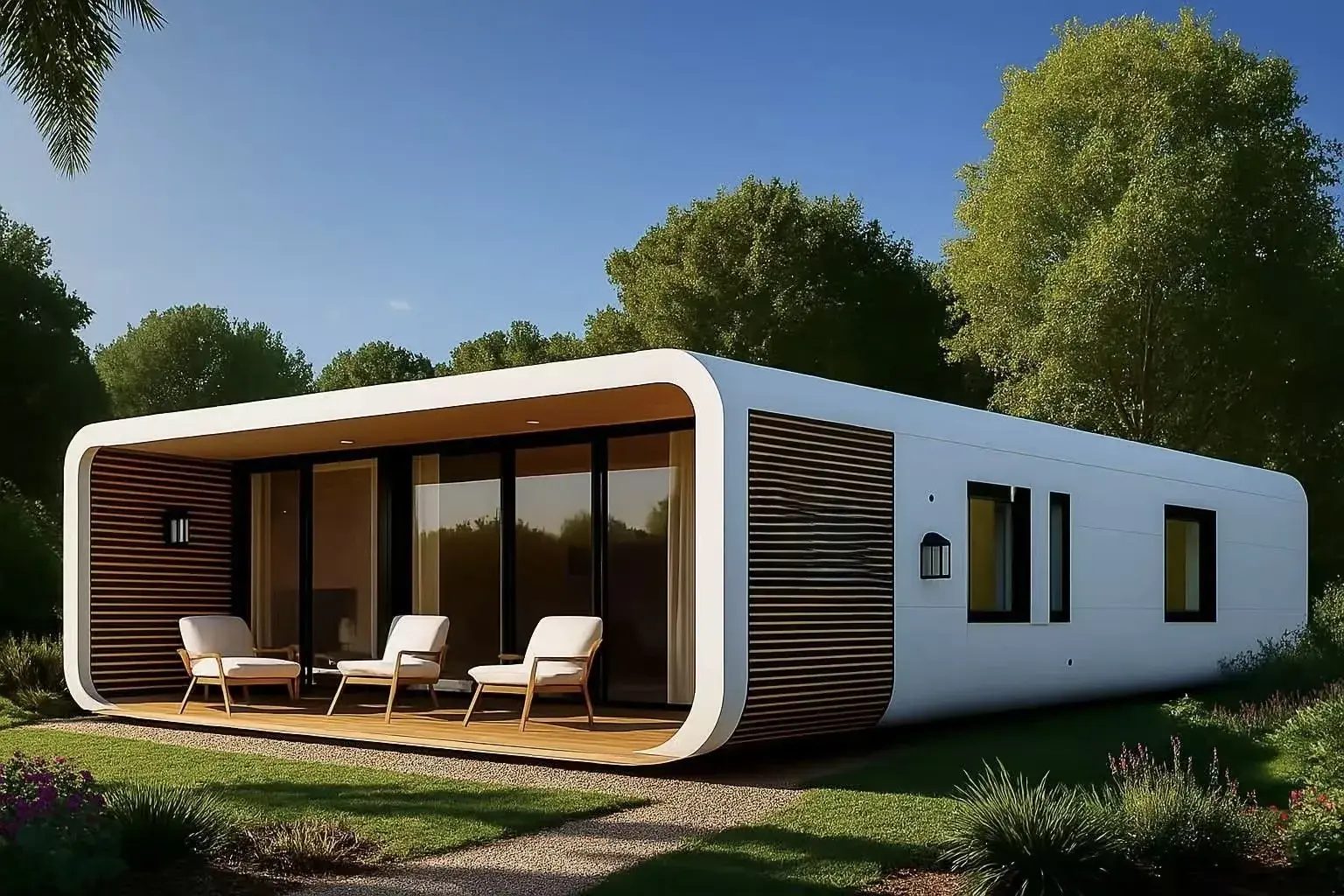 Марс-100 — капсульный дом премиум-класса, 100 м²